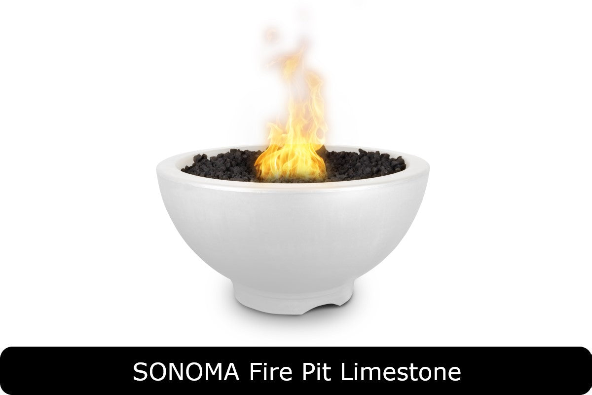 The Outdoor Plus Sonoma Gas Fire Pit Round