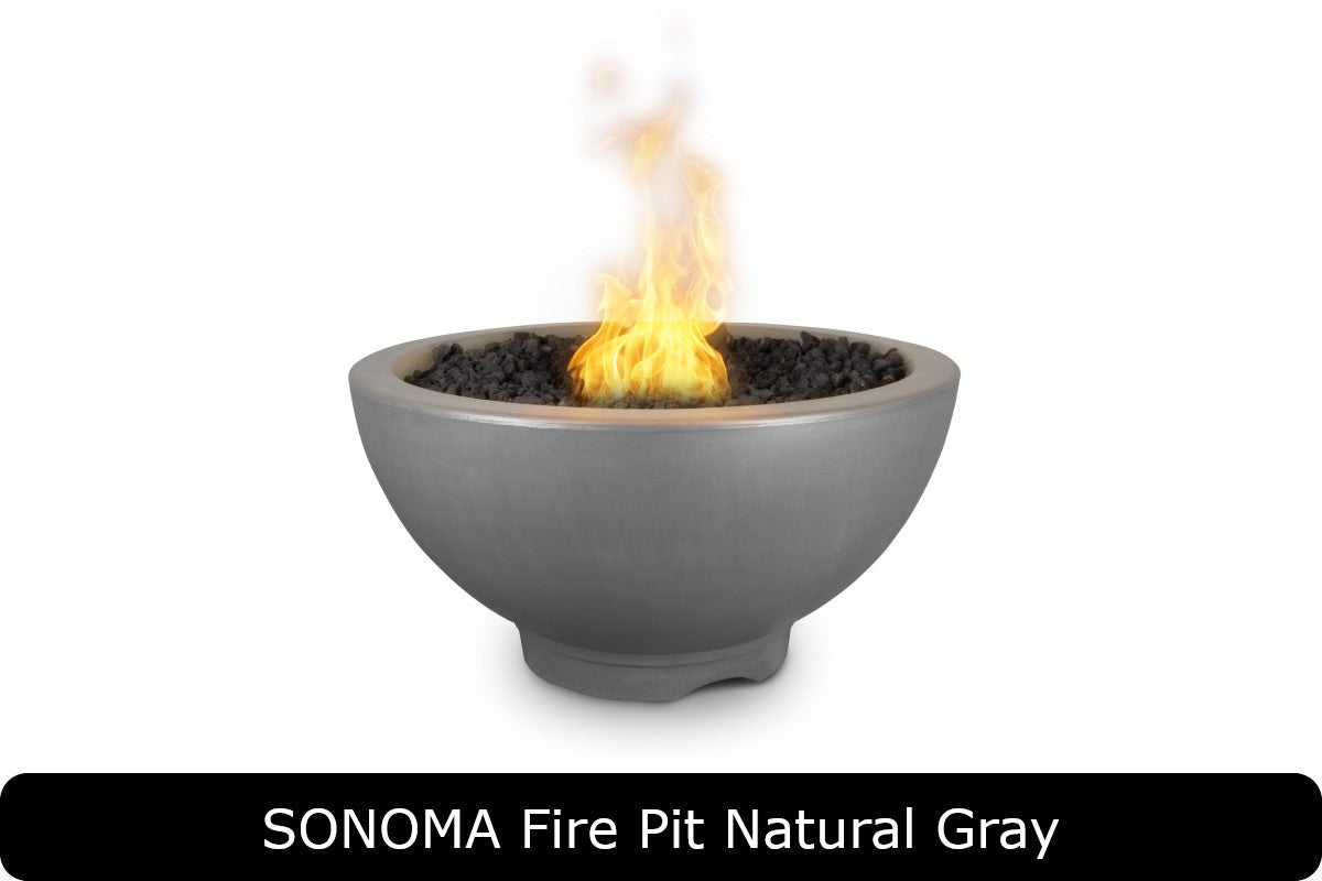 The Outdoor Plus Sonoma Gas Fire Pit Round