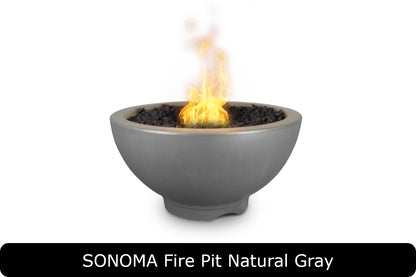 The Outdoor Plus Sonoma 38in Round Gas Fire Pit