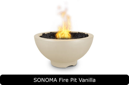 The Outdoor Plus Sonoma 38in Round Gas Fire Pit