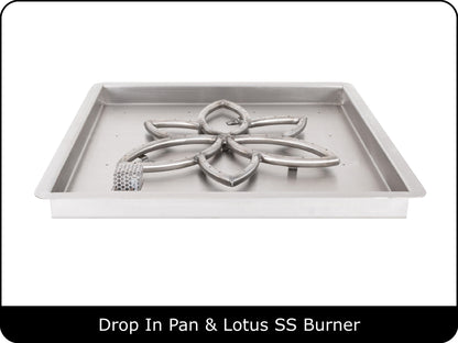 Square Drop In Pan & Burner Kits