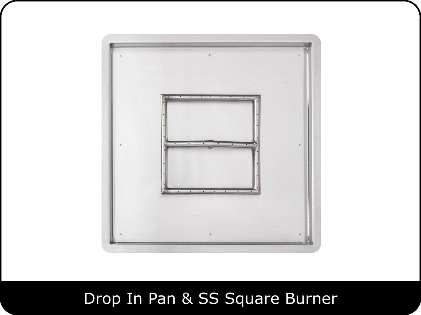 Square Drop In Pan & Burner Kits