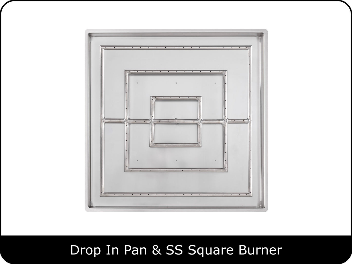 Square Drop In Pan & Burner Kits