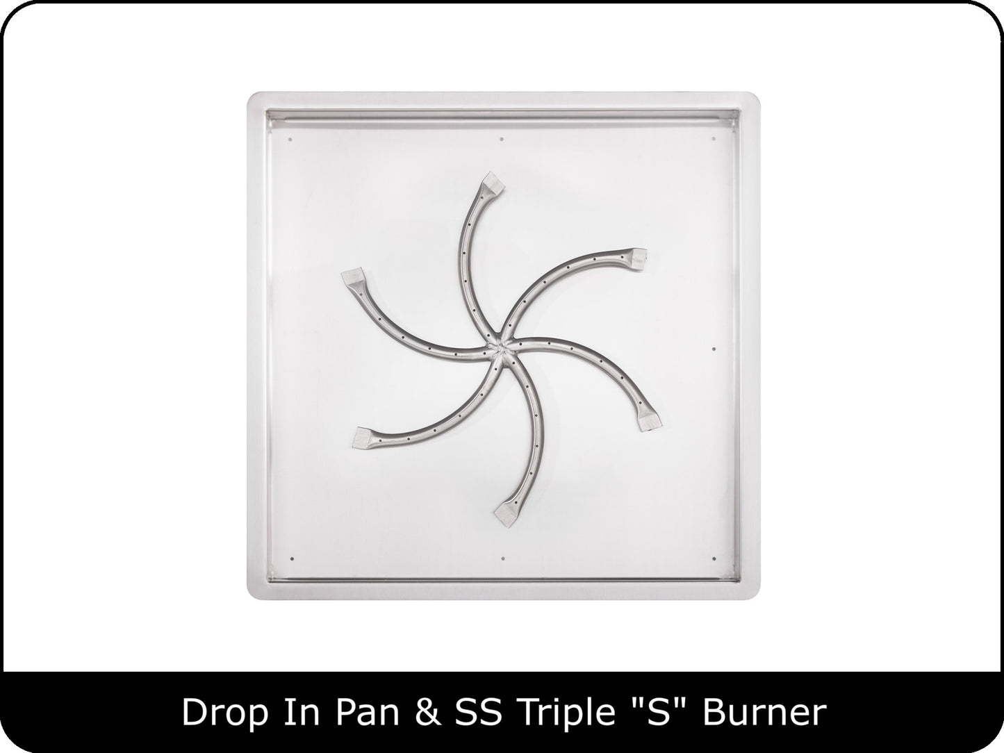 Square Drop In Pan & Burner Kits