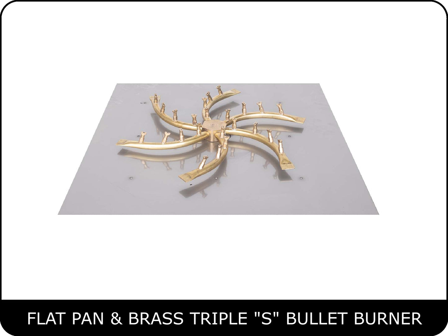 Square Flat Pan & Burner Kits