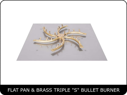 Square Flat Pan & Burner Kits