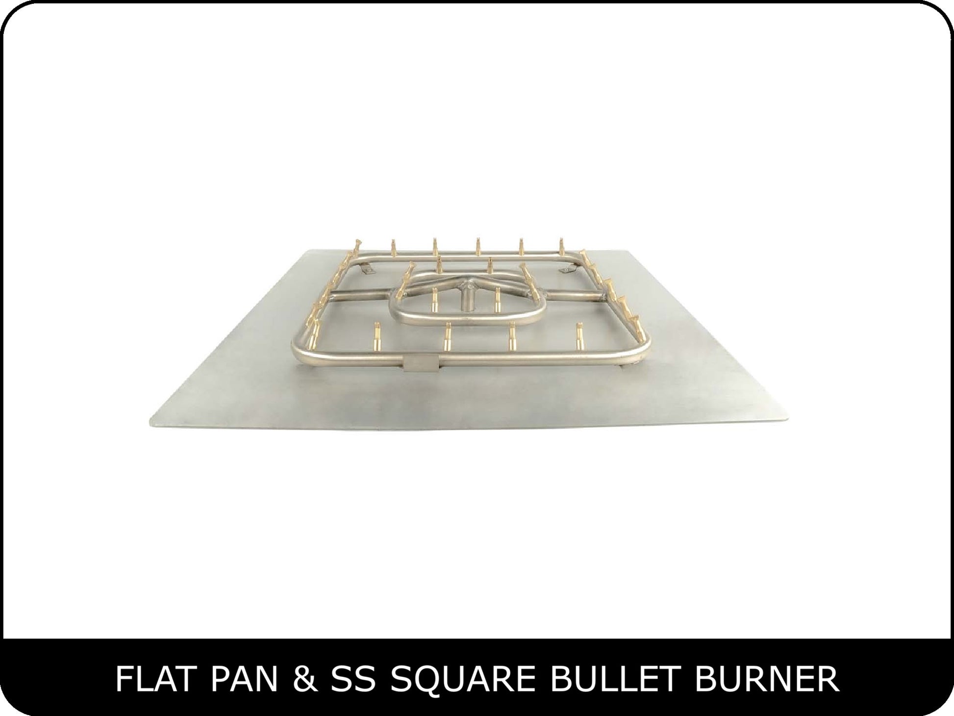 Square Flat Pan & Burner Kits