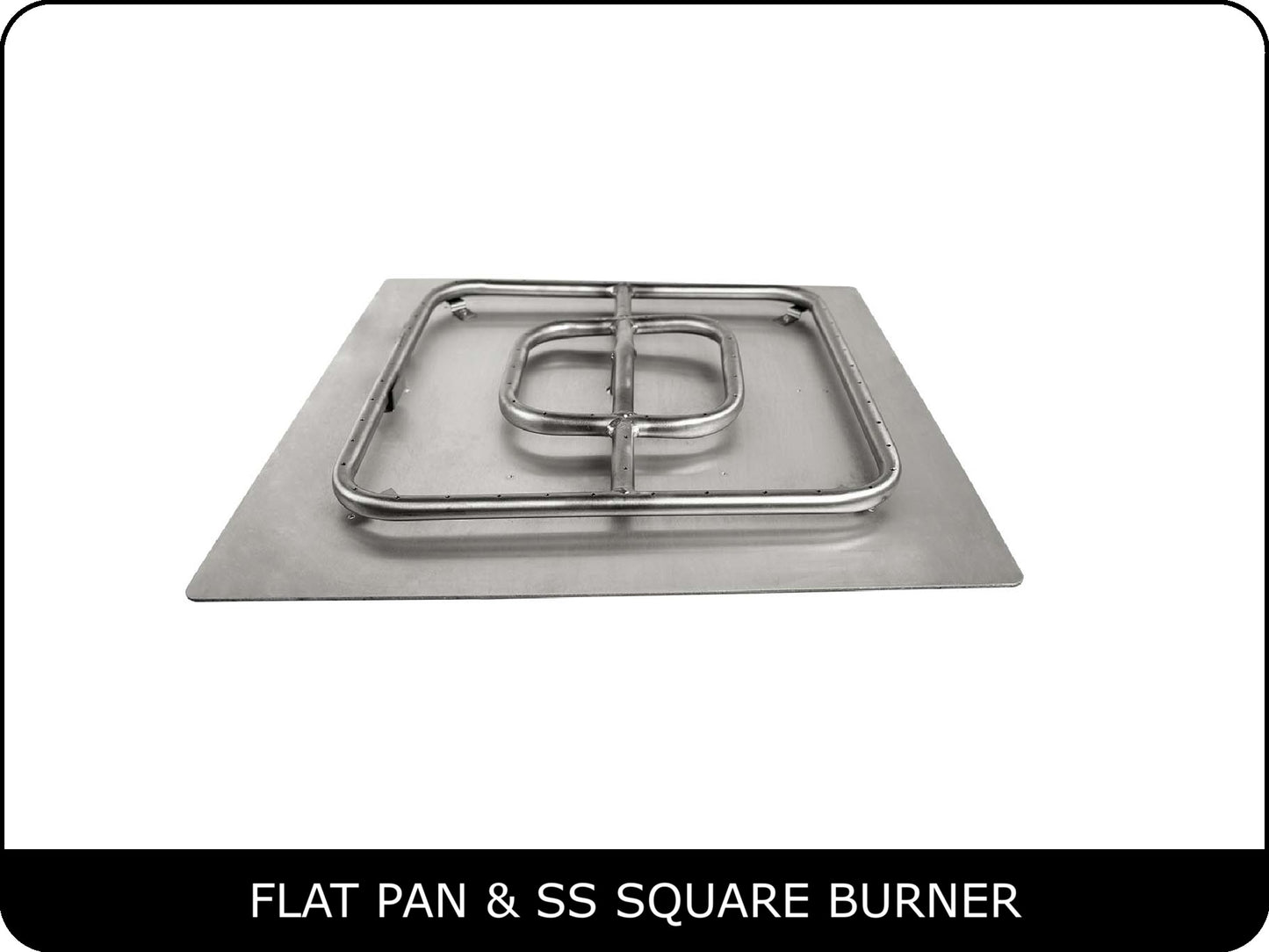 Square Flat Pan & Burner Kits