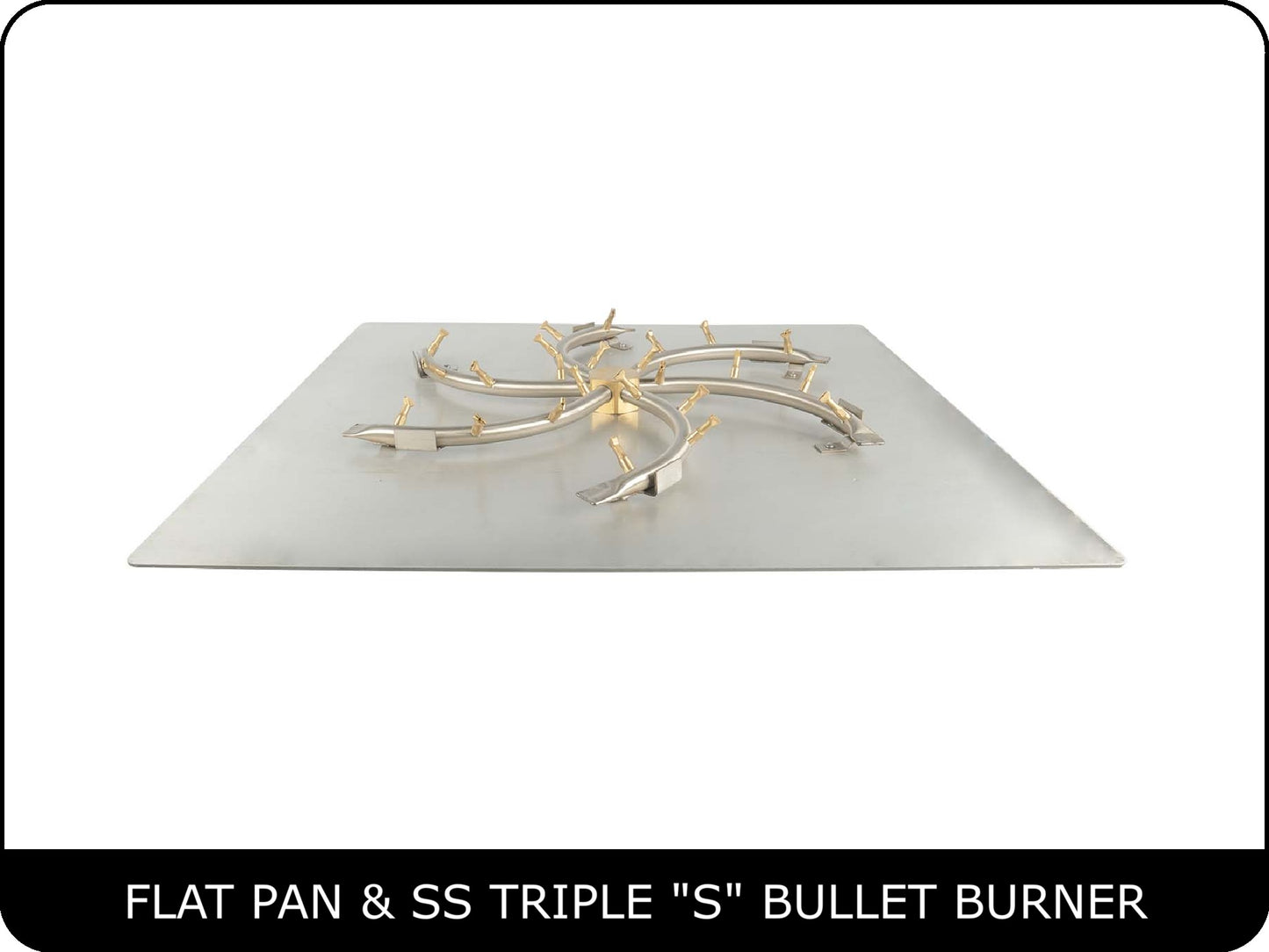 Square Flat Pan & Burner Kits