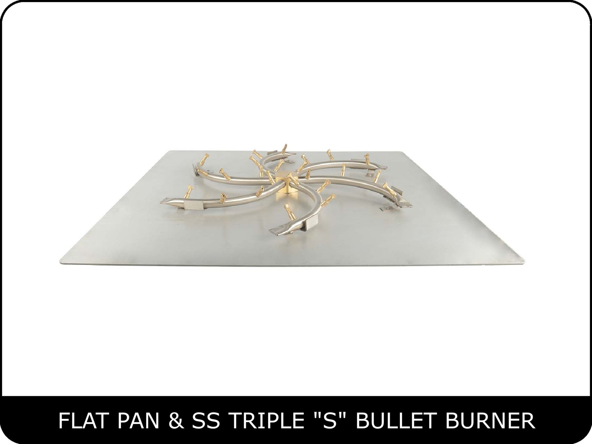 Square Flat Pan & Burner Kits