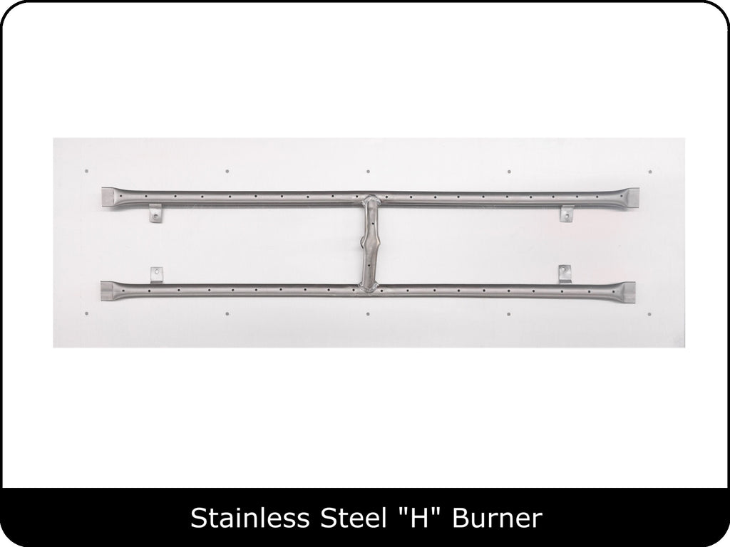 Rectangular Fire Pit Pans & Burner Kit