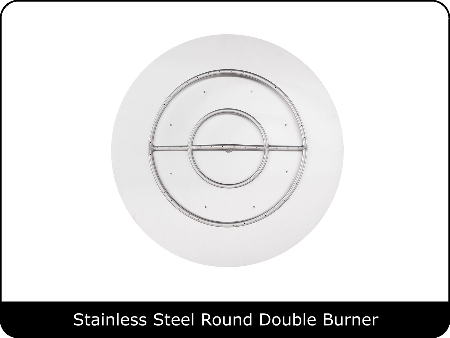 Round Lipless Drop In Pan & Burner Kits