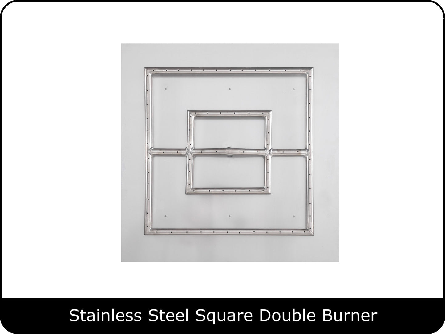 Square Lipless Drop In Pan & Burner Kits