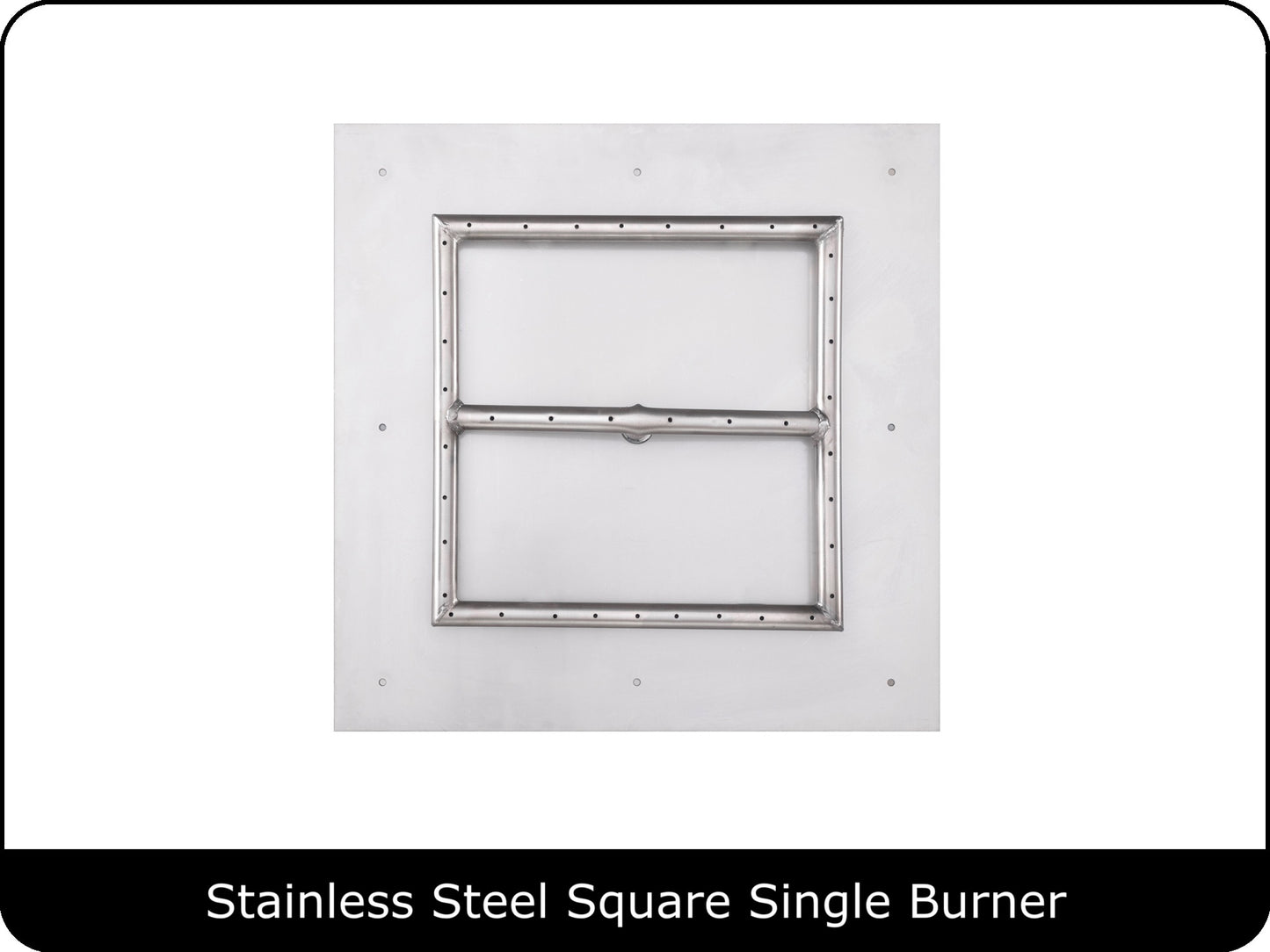 Square Lipless Drop In Pan & Burner Kits