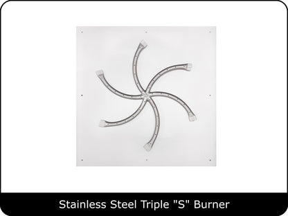 Square Flat Pan & Burner Kits
