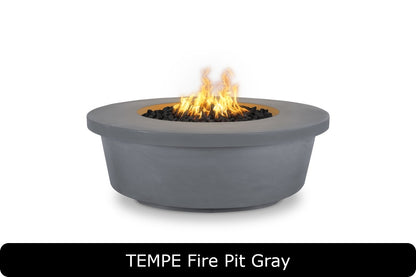 The Outdoor Plus Tempe 48in Round Gas Fire Pit