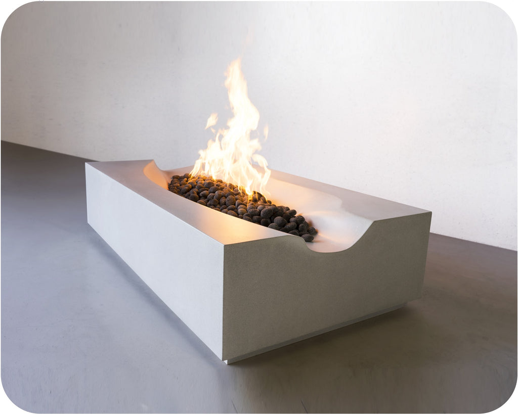 Freedom Fire Pits Redwood Gas Fire Pit Table