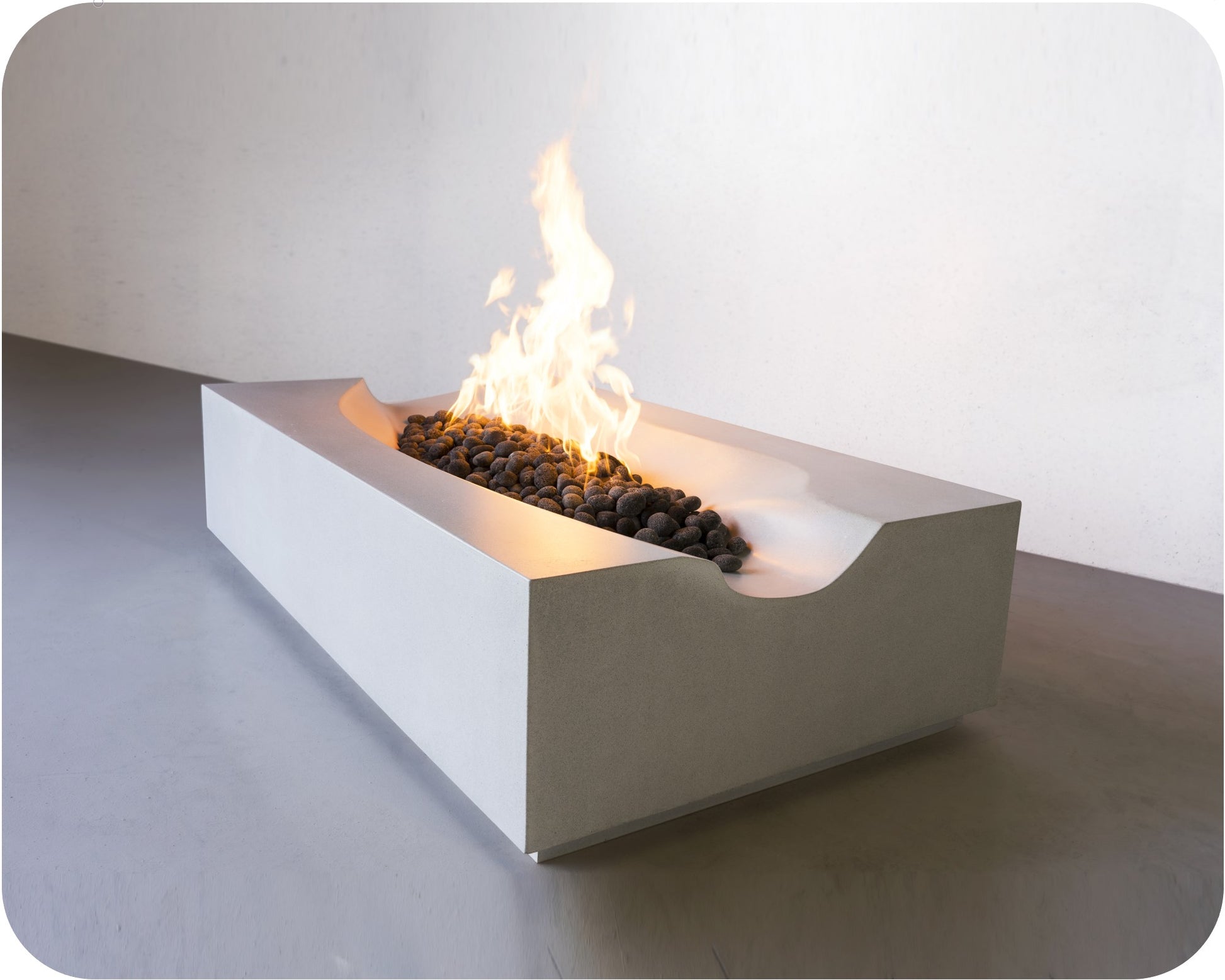 Freedom Fire Pits Redwood Gas Fire Pit Table