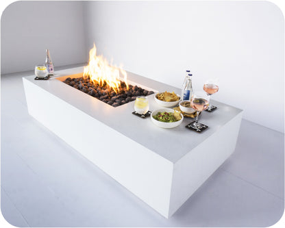 The Freedom Collection Big Bend Rectangle Gas Fire Table