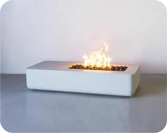 Studio Image of the Big Bend Rounded Fire Table