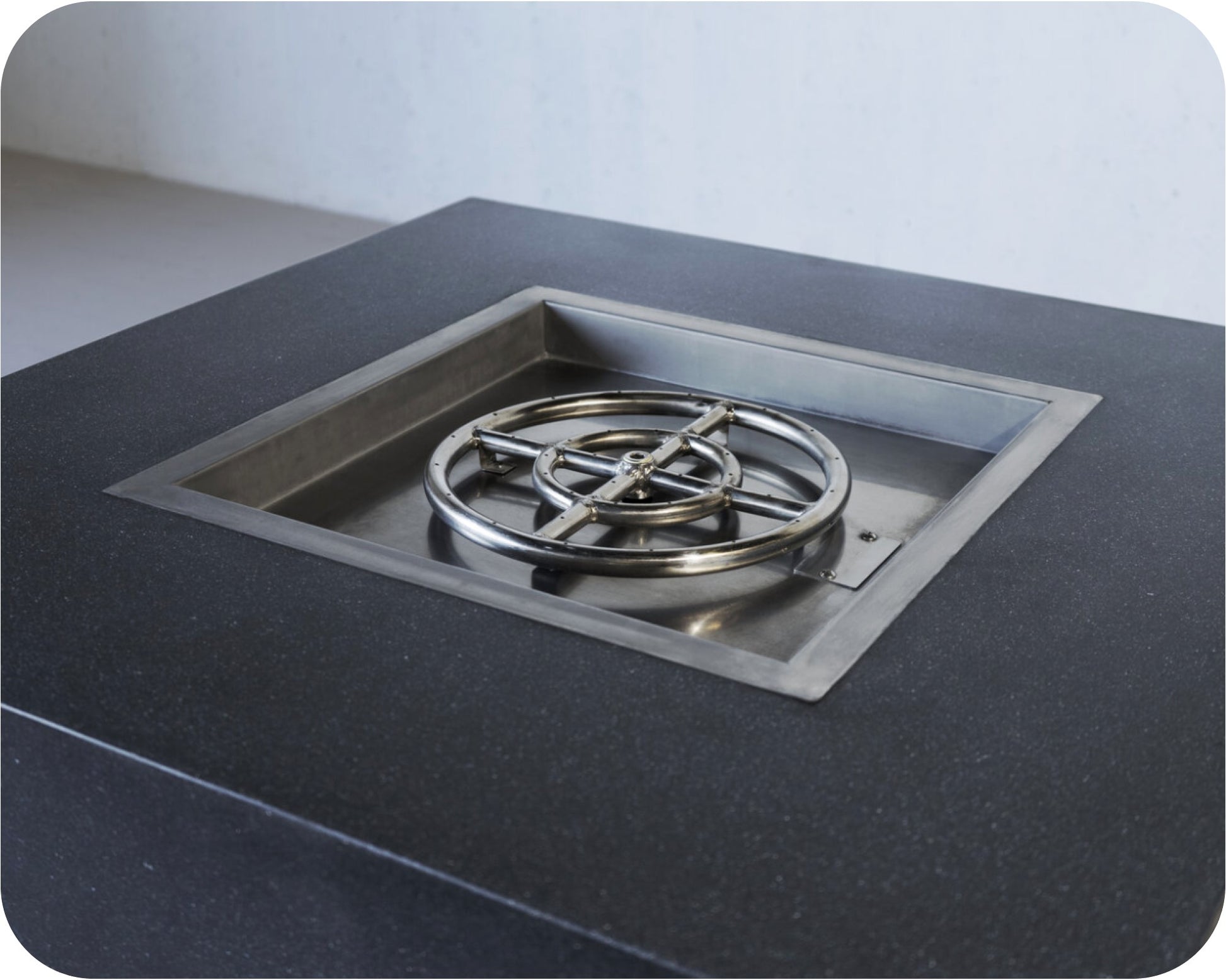 Freedom Fire Pits Biscayne Square Gas Fire Pit Table