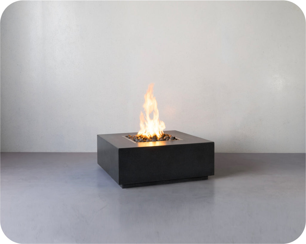 Freedom Fire Pits Biscayne Square Gas Fire Pit Table