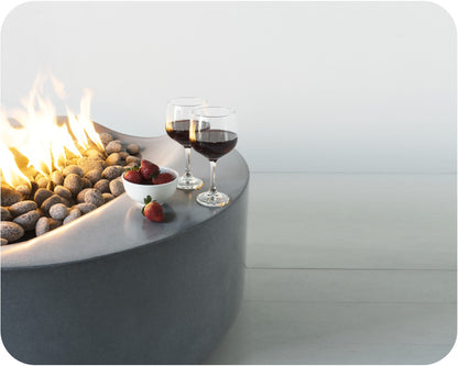 The Freedom Collection Denali Round Gas Fire Pit
