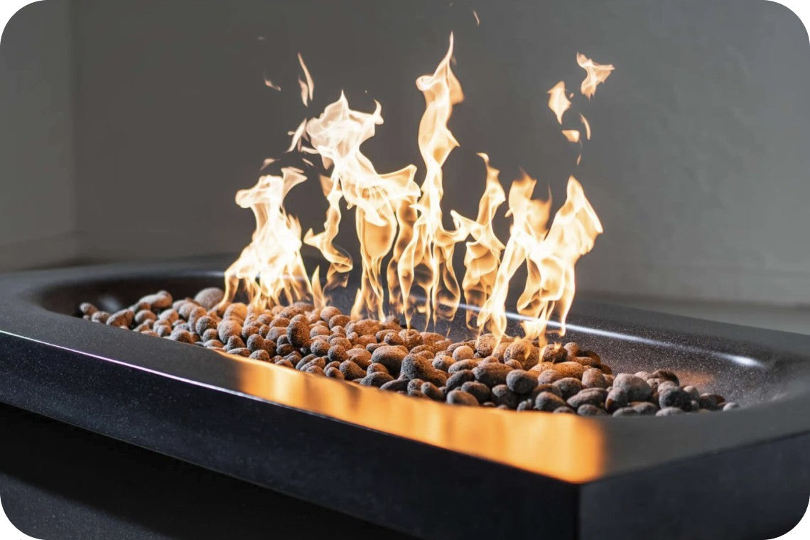 The Freedom Collection Guadalupe Rectangle Gas Fire Pit