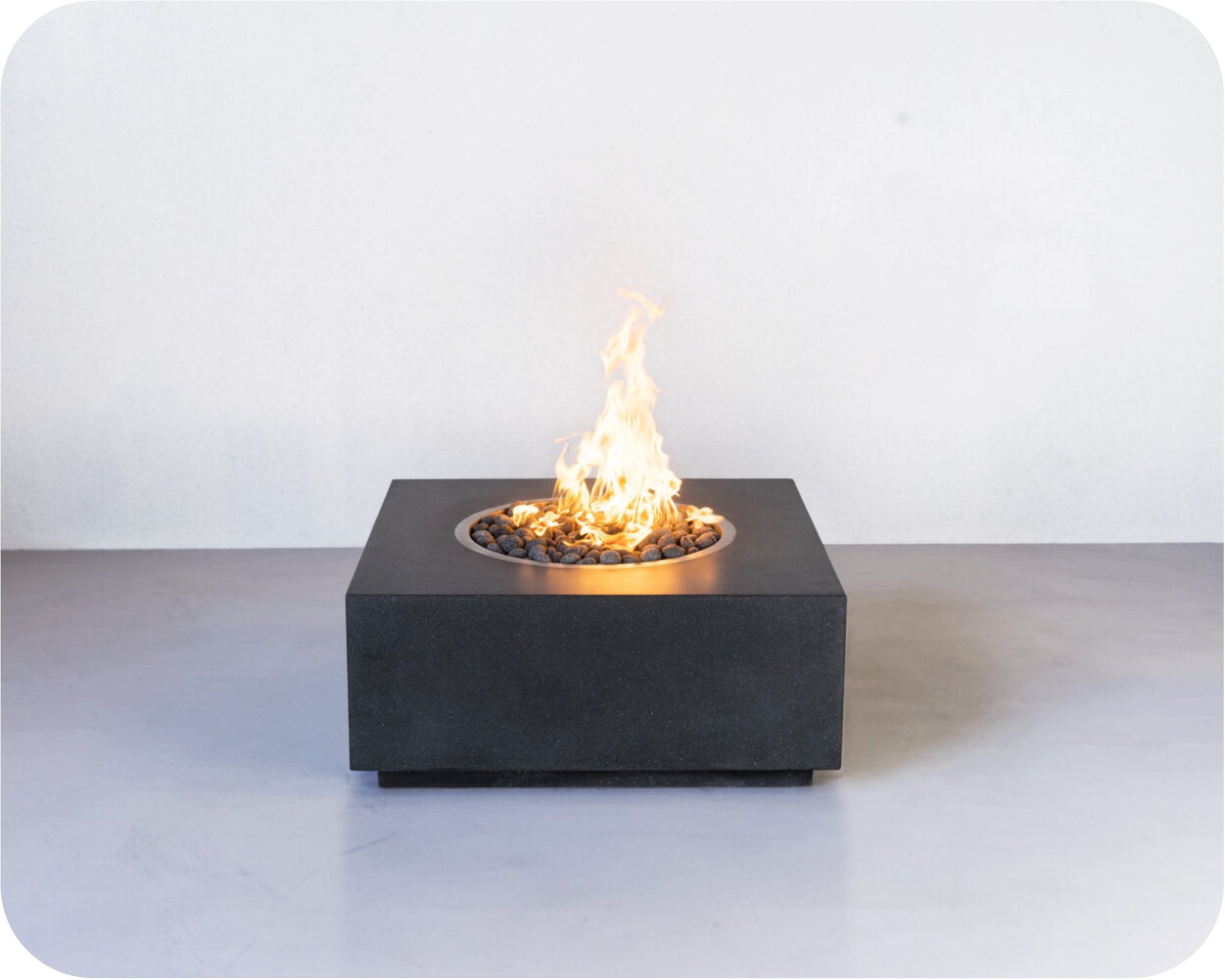 Freedom Fire Pits Pinnacle Square Gas Fire Pit Table