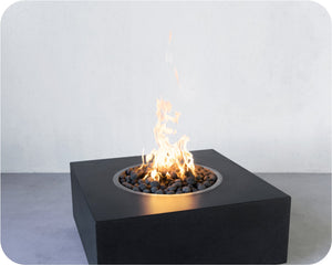 Freedom Fire Pits Pinnacle Square Gas Fire Pit Table