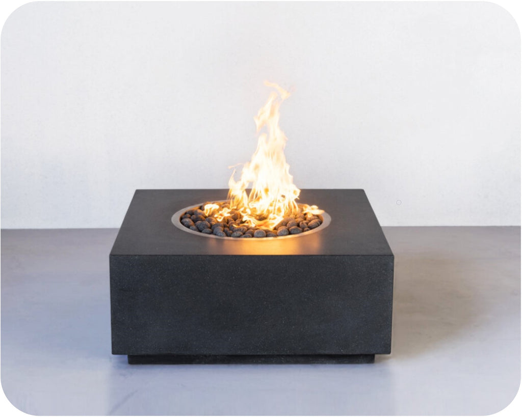 Freedom Fire Pits Pinnacle Square Gas Fire Pit Table