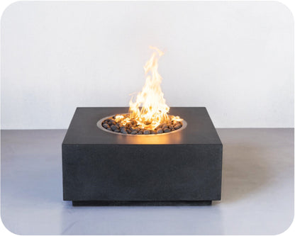 The Freedom Collection Pinnacle Square Gas Fire Table