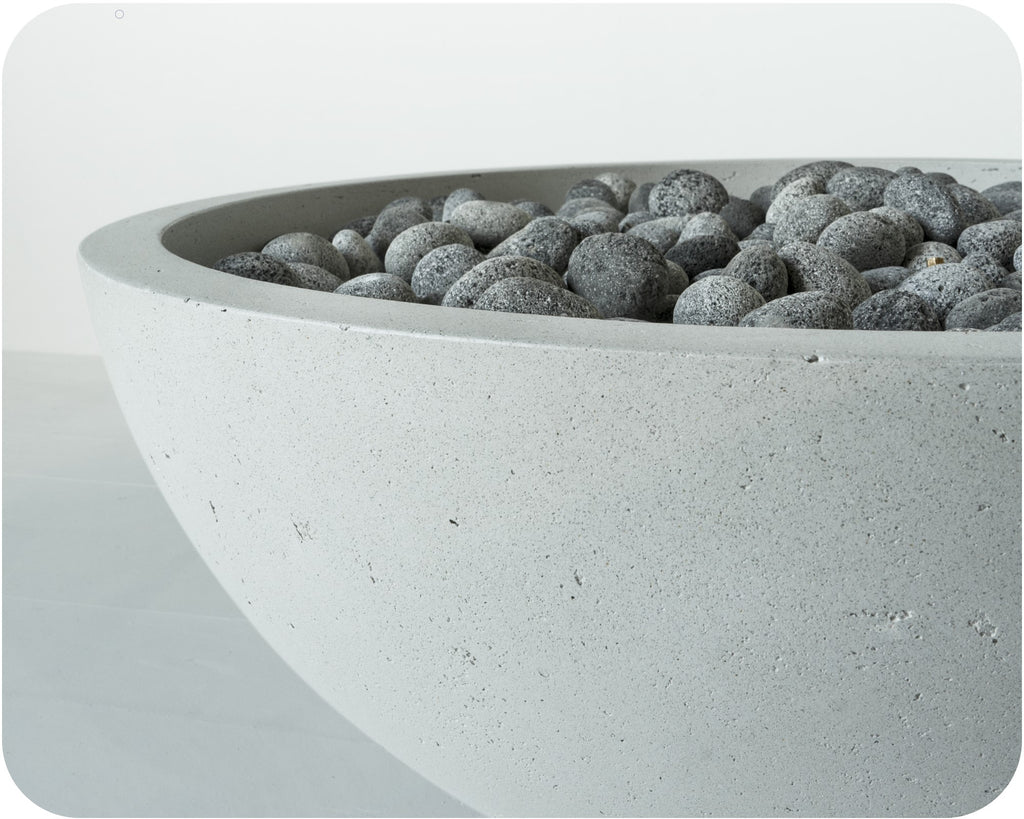 Freedom Fire Pits Saguaro Round Gas Fire Bowl