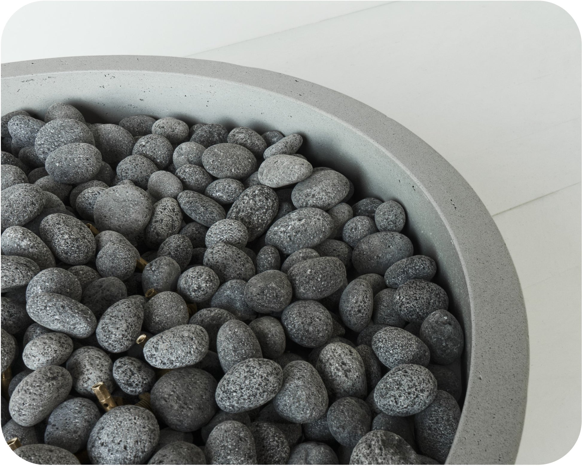 Freedom Fire Pits Saguaro Round Gas Fire Bowl
