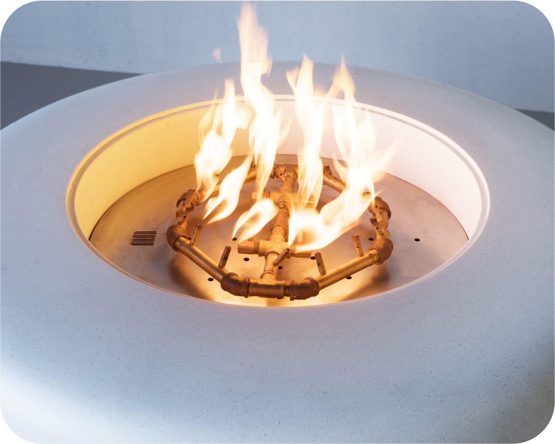 Freedom Fire Pits Sequoia Round Gas Fire Pit Table
