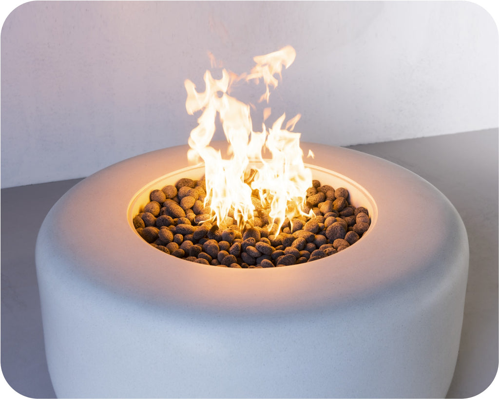 Freedom Fire Pits Sequoia Round Gas Fire Pit Table