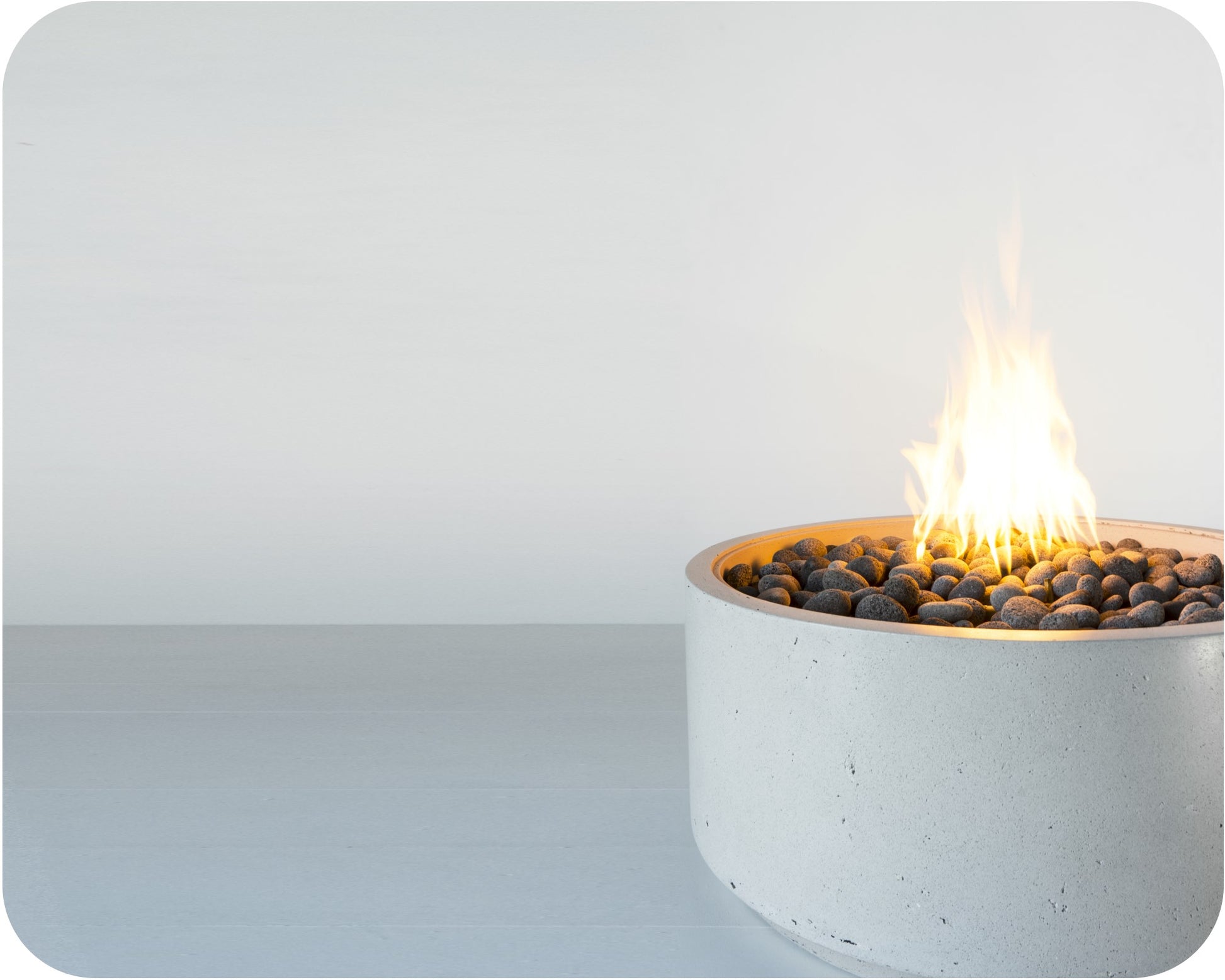 Freedom Fire Pits Teton Round Gas Fire Bowl