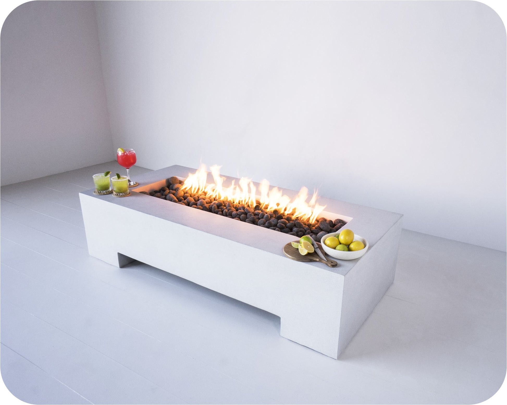 Freedom Fire Pits Mammoth Gas Fire Pit Table
