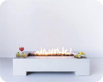 The Freedom Collection Mammoth Rectangle Gas Fire Table