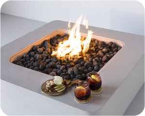Freedom Fire Pits Zion Round Gas Fire Pit Table