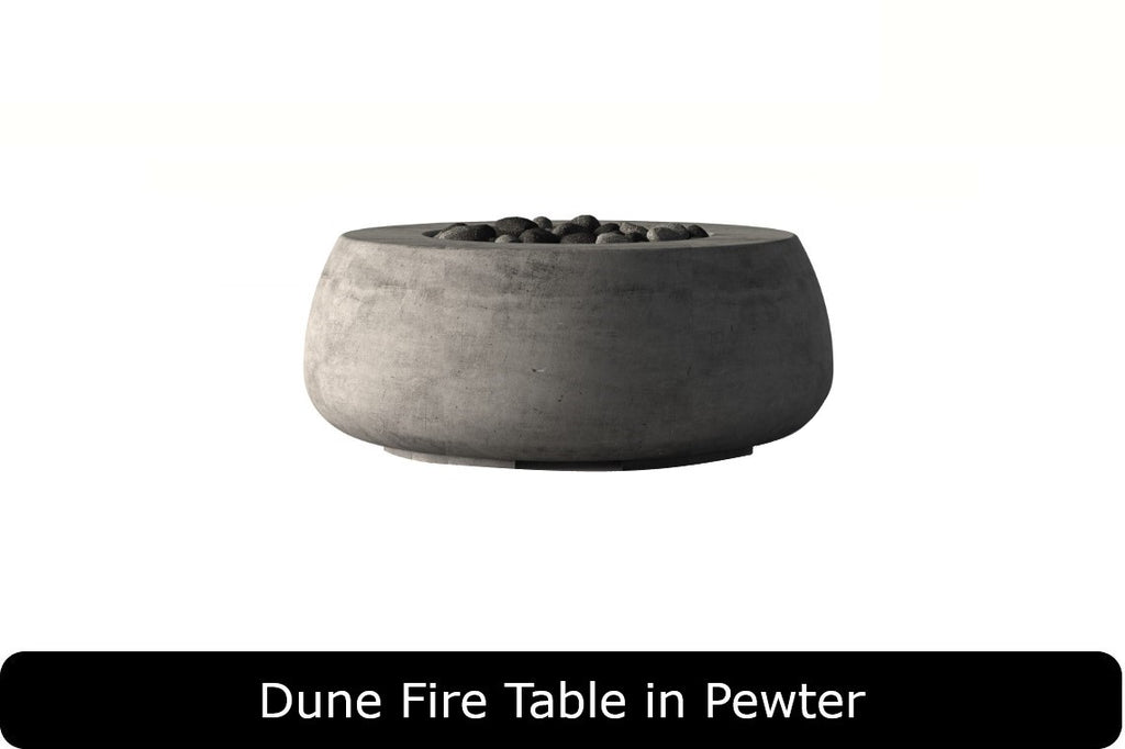 Prism Hardscapes Dune Round Gas Fire Bowl