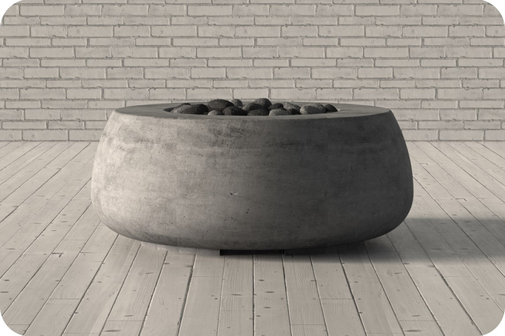 Prism Hardscapes Dune Round Gas Fire Bowl