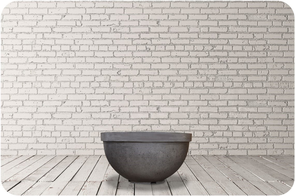 Studio Image of the Sorrento Concrete Fire Bowl