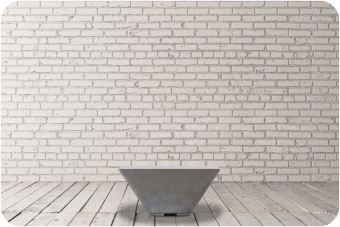 Studio Image of the Verona Concrete Fire Bowl